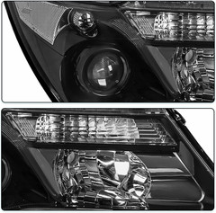 Headlight Assembly Pair for [Hid/Xenon] 2007-2013 Acura MDX W/O Adaptive Only Pr