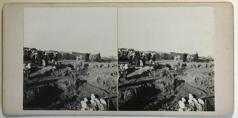 Egypt Archaeology UK Photograph PL35P27 Stereo Vintage Analogue 1912