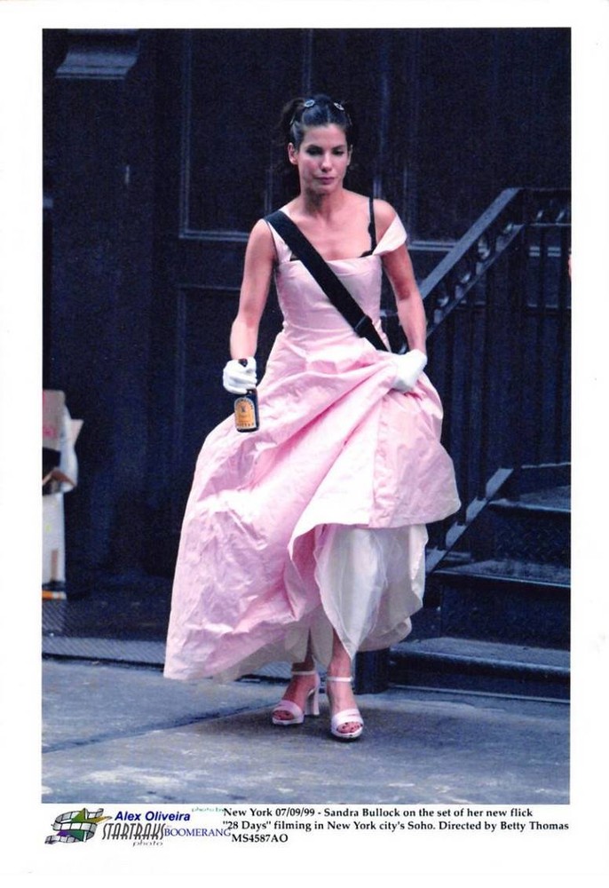 Press Photo MLE10582 Approximately 30×20 Cm 1999 Sandra Bullock Film «28 Days»