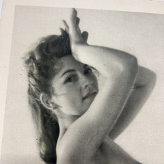 Vintage 20th Century Women’s Art Nude Photography Print White Black 20×30