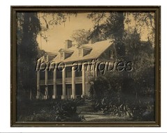 SHADOWS-ON-THE-TECHE. PAIR OF LG GELATIN SILVER PRINTS . MARTIN/NEW IBERIA / LA