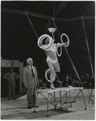 Photo Pierre Parente Silver Paris Circus Circa 1960/70