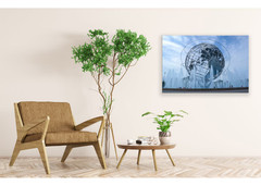 Unisphere 1964 World’s Fair Metal Print – Iconic Flushing Meadows NYC Wall Art