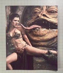 Princess Leia Slave Leia Return Of The Jedi Star Wars Custom 8X10 Photo + Bonus