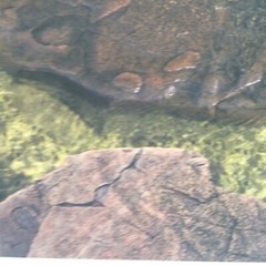 Rare Jon Scott Anderson, Lake Stones, MN. 2004 Ed. 2/25 5 3/4”x29 1/2”