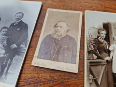 Mixed lot antique photos approx. 1885 to 1910 portrait photo studios Sebnitz Schandau