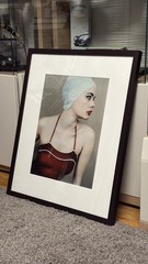 Billy & Hells – Original Gelatin Silver Photograph «Woman in Red Swimsuit»
