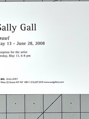 Sally Gall (b. 1956) Art Announcement Card 2008 – Crawl – 5” X 7”