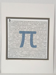 Irrational to 1,024 places 18″ x 24″ matted image by Rob Power