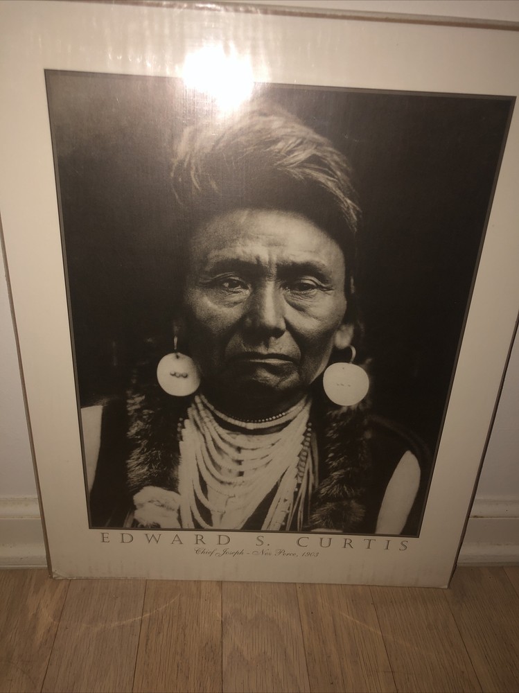 Edward Curtis American Indian Chief Joseph Nez Perce , 1903 Art Photo 16X20