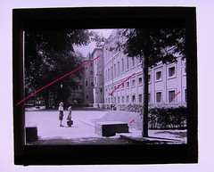 Karlsruhe Durlach Castle East Side Historical Motif Glass Picture