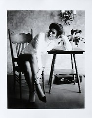 PHOTOGRAPH BY AMERICAN ARTIST MARK ABRAHAMS – GELATIN SILVER – «CINDY CRAWFORD»