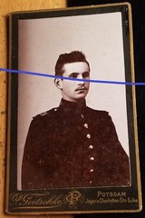 Soldier in Uniform Regiment 24/CDV P. Goetschke Potsdam