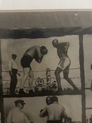 JACK JOHNSON HEAVYWEIGHT CHAMPION 1912 Gelatin Silver Print Boxing Collage Photo