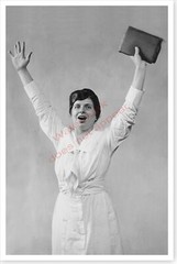 Evangelist Aimee Semple McPherson Candid Silver Halide Photo