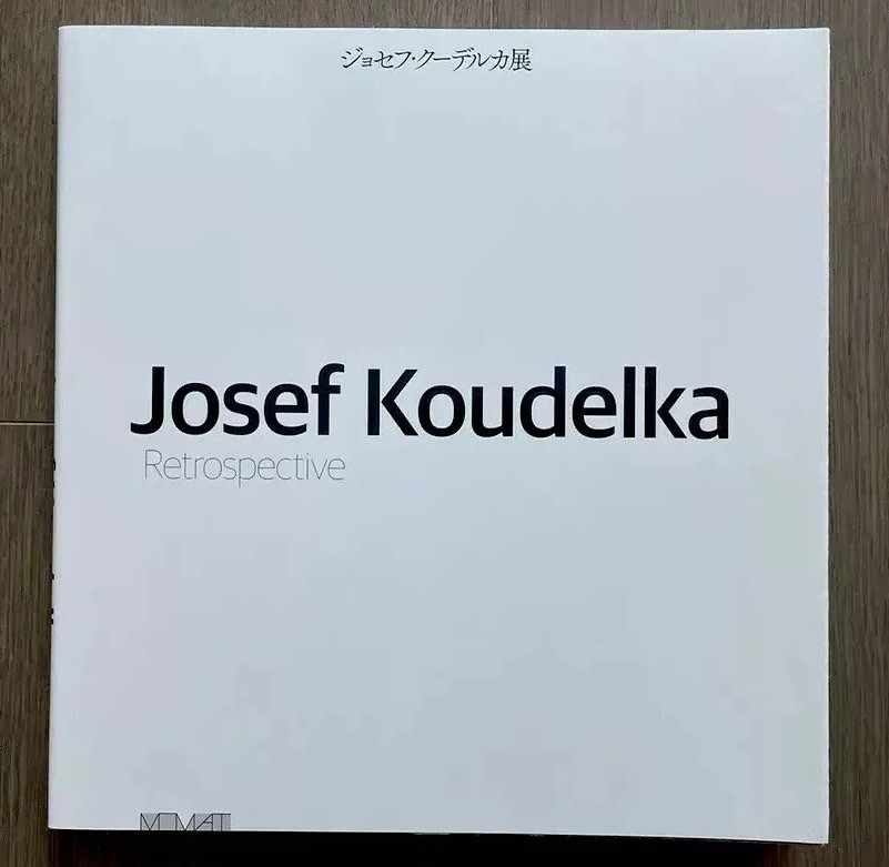 🎈Sup RARE! Josef Koudelka Retrospective Japanese exhibition catalog, 2013 Japan