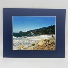 Matted Ocean Landscape Photo Print 11 X 14 Wall Art Gallery Decor