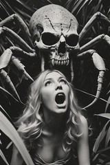 24 ~ 4X6 Glossy HORROR Fine Art ‘ Spider Crab ‘ Photo FANTASY Set ! 3413729