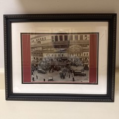Iconic Wrigley Field – Front Entrance 1935 World Series – Sports Room Wall Decor