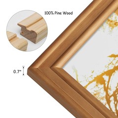 4×6 Double Hinged Picture Frame Folding Photo Frame Vertical and Horizontal i…