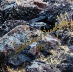 FRAMED 1993 DESERT LANDSCAPE PHOTO PHOTOGRAPH BY ARIZONA ARTIST JACKSON BRIDGES
