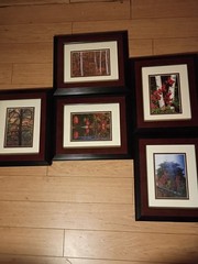 5-Piece Framed Timothy Wolcott Fine Art Photography Collection 4 Signed 1 Not
