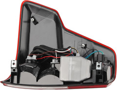 Tail Light Assembly with Bulbs Compatible with Nissan Titan/Titan XD | Left Driv