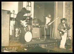 Sunrise Music Band Formerly High Tide – 1970s Concert Stage – Photo Postcard 15x10cm