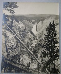 «Grand Canyon of the Yellowstone from Eagles Nest 1882» by L. A. Huffman