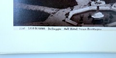 2 x Photo Album around 1890 LAGO DI COMO Bellagio Summer Napoli + Certosa Di Pavia