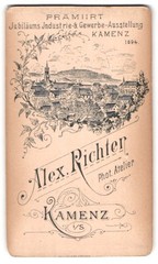 Photograph Alex. Richter, Kamenz i. S., view Kamenz i. S., view distant view ü