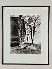 Original Signed John Bower 35mm Fine Art B&W Photograph 20×16 Framed Midwest Art