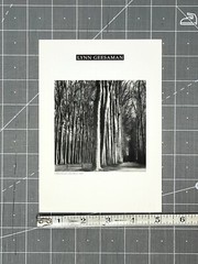 Lynn Geesaman (1838-2020) Art Show Announcement Card 2001