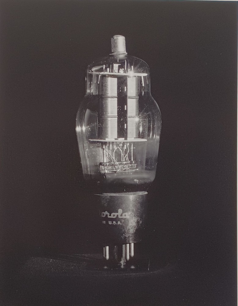 Charles Fendrock «The 6GD6G Vacuum Tube» Original Large Format B&W Photograph