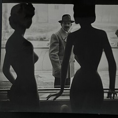 Original Photo Curiosa Germany Display With Mannequins 1950s