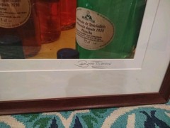 The Bottles Of Paris By Bruce Morrow (Cousin Brucie) #1of 1 Hand Signed Original
