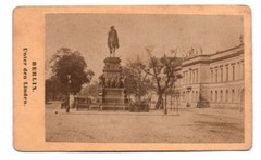 Berlin CDV Photo Unter den Linden around 1880