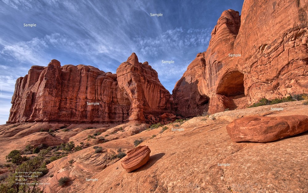 Arches National Park Moab Utah #2 Red Rock Desert Poster Photo Print AP05