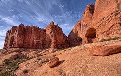 Arches National Park Moab Utah #2 Red Rock Desert Poster Photo Print AP05