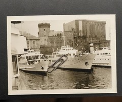 S Photo Hamburg Port Ferry Passenger Ship Yacht Boat Building Sign Steamer Old