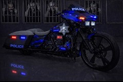 Police harley davidson 8×10 print high resolution
