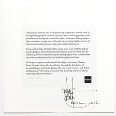 SIGNED Antoine d’Agata Print – Rare Photo – Magnum Square Print 6×6″