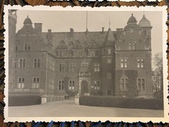 🏰Bundle Lot 8 Photos Beautiful Castle Krickenbeck Nature Lake 1954 Very Good SW 7×10