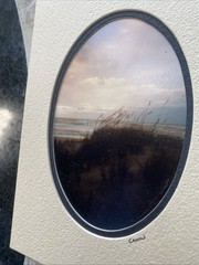 Gamow Beach Photography Wall Art Nature Ocean Sea Sky Seascape Signed Matted 7×5