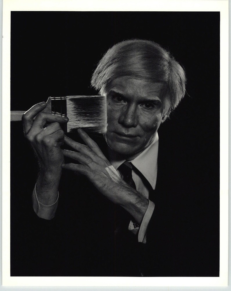 1983 Yousuf Karsh ORIGINAL Andy Warhol Artist Portrait Art Photograph 16″ X 20″