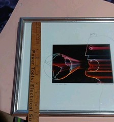 POP ART LITHO 1988 Signed Ltd Edition #7/50 Outsider Cartoon Art by PIETERSEN