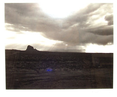 David Scheinbaum Gelatin Silver Photo of Shiprock New Mexico Noted Photographer