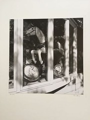 BRUCE BLUM SIGNED B&W Photo Print (14″ X 18″)-«Shop Window «
