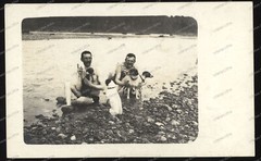 athletic-cute-young-boy-nude-dress-dogs-natural-bathing-Lechfeld 1906-river-3