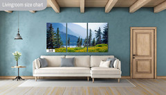 Botanical Wonderland: Summer Wildflowers at Glacier Montana Print
